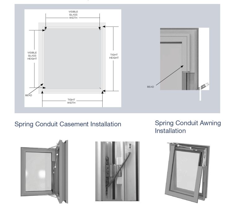 Smart glass installation