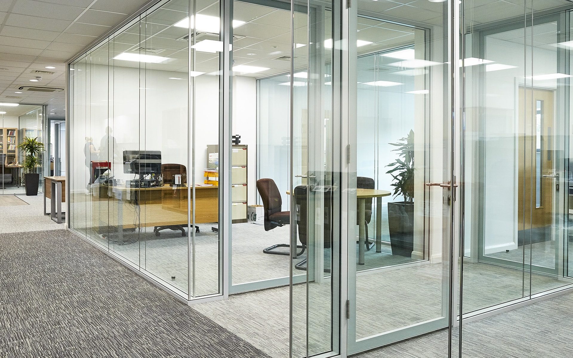 Glass Partition